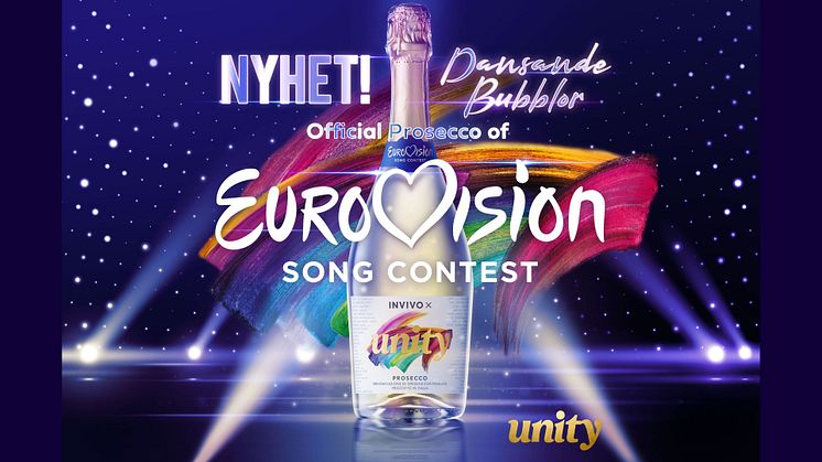 NYHET - Eurovision Song Contests officiella bubbel lanseras i Sverige