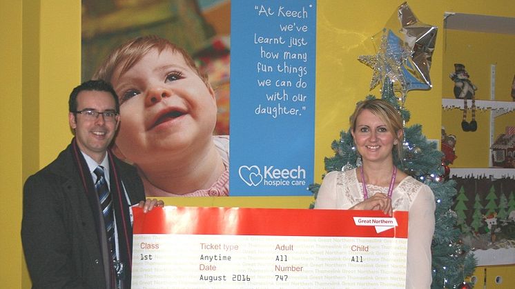 ​Thameslink and Great Northern choose Keech Hospice Care as corporate charity