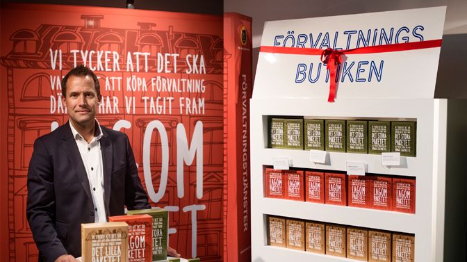 Nu öppnar Sveriges första förvaltningsbutik
