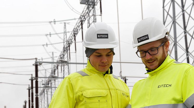 Eitech har återigen vunnit förtroendet att uppföra en ny 400 kV-station till Svenska kraftnät