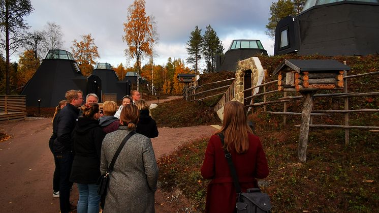 Besök på Apukka Resort, Rovaniemi