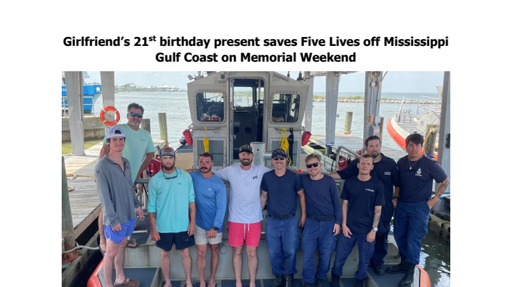 Girlfriend’s 21st Birthday Present Saves Five Lives off Mississippi Gulf Coast on Memorial Weekend.pdf