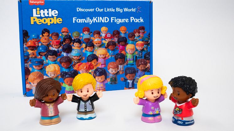 Neue Fisher-Price Studie zeigt: Die Hälfte aller deutschen Eltern wünscht sich mehr Diversität im Spielzeugregal – Little People feiert Familien-Vielfalt mit kostenlosen Figurensets