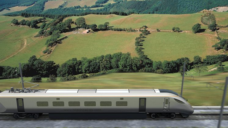Hitachi Class 800 series train selected by DfT to provide more seats and greater comfort for passengers as part of capacity improvements on East Coast Main Line
