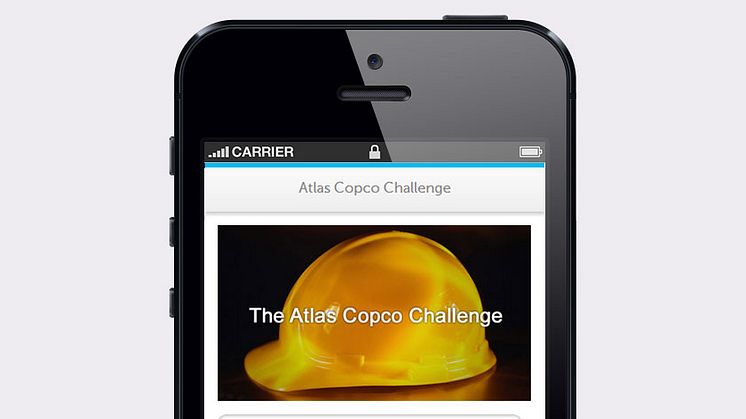 Atlas Copco utmanar medarbetare att bli effektivare med hjälp av Challengera