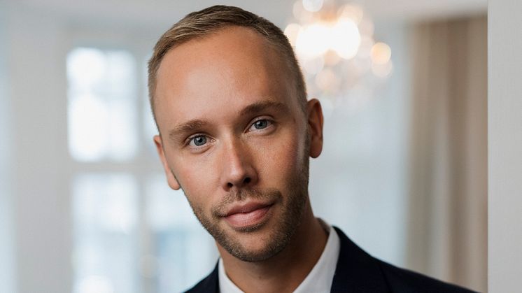 Grand Hôtel anställer Richard Lindh som ny PR- och Marknadschef