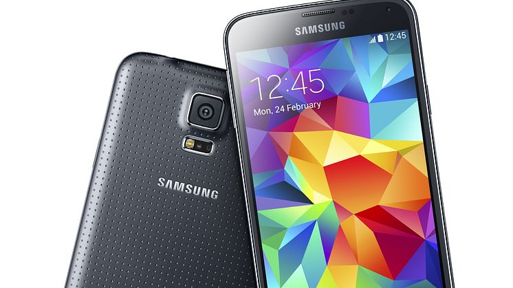 Samsung præsenterer Galaxy S5 på MWC 2014