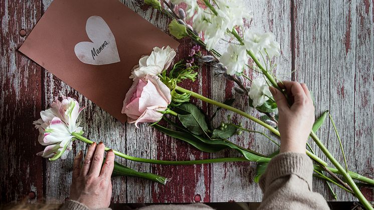 I blomstersammanhang är mor tre gånger mer populär än far. Foto: Micheile Henderson / Unsplash