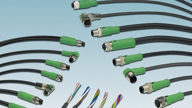 Ready-to-assemble sensor/actuator cables in PVC construction