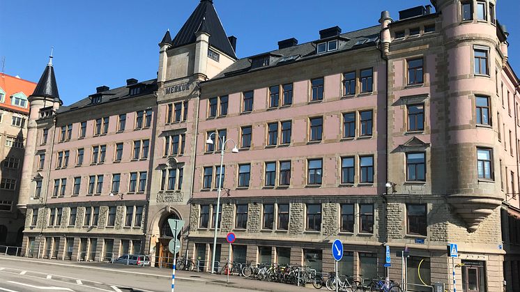 Merkurhuset, tidigare huvudkontor för rederiet Svenska Lloyd.