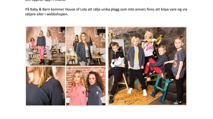 House of Lola till mässan Baby & Barn i Göteborg