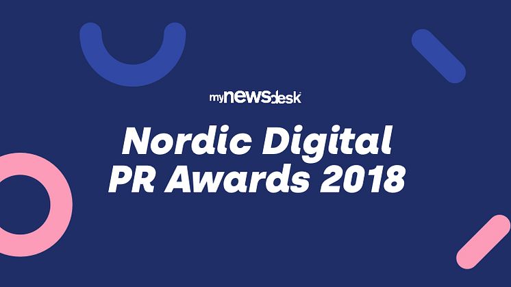 ​Här är de nominerade i Nordic Digital PR Awards 2018