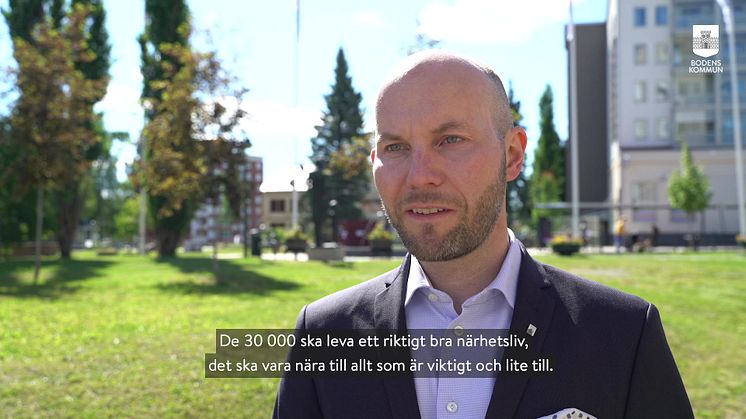 Film: Claes Nordmark om kommunens nya strategiska plan