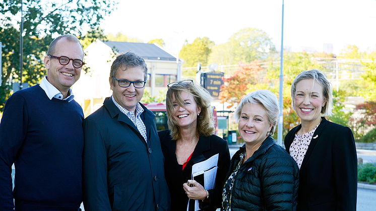 Walk and talk för ett bättre företagsklimat i Upplands Väsby