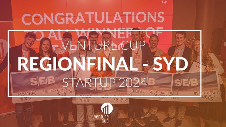 Vinnarna i Regionfinalen Syd i Venture Cup STARTUP 2024! 