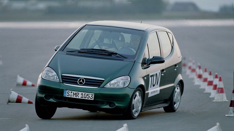 Mercedes A-Klass med ESP@ 1997