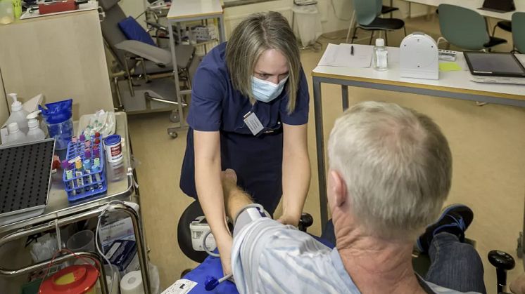 Världsdiabetesdagen sätter fokus på deltagares bidrag till diabetesforskningen. Foto: Kennet Ruona