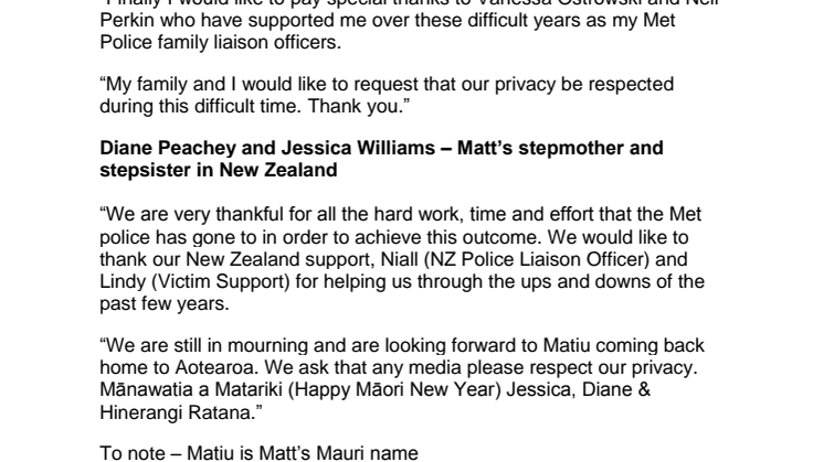 Further tributes from Matt's family .pdf