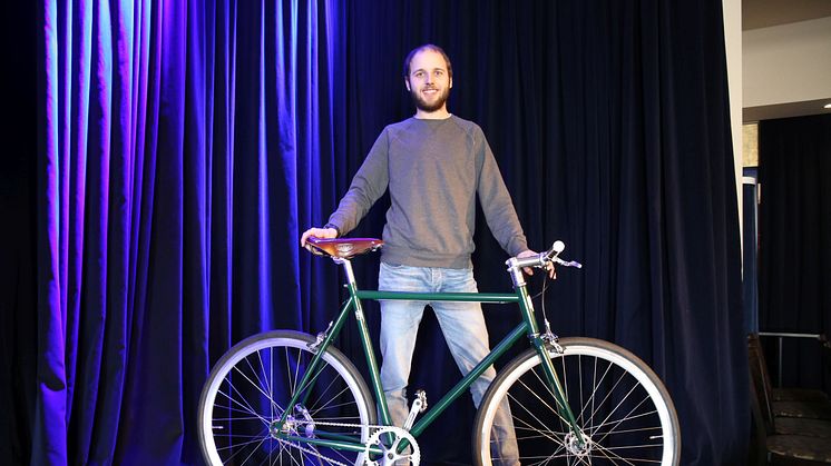 "Deine eigenART" in Leipzig: Elias Koster, Inhaber von DesignYourBike