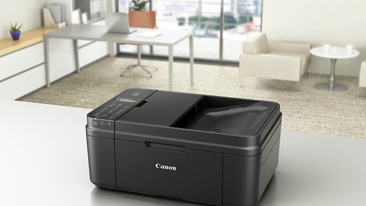 Canon fokuserer på tilkoblingsmuligheter i sin nyeste multifunksjonsskriver for hjemmekontoret, PIXMA MX495