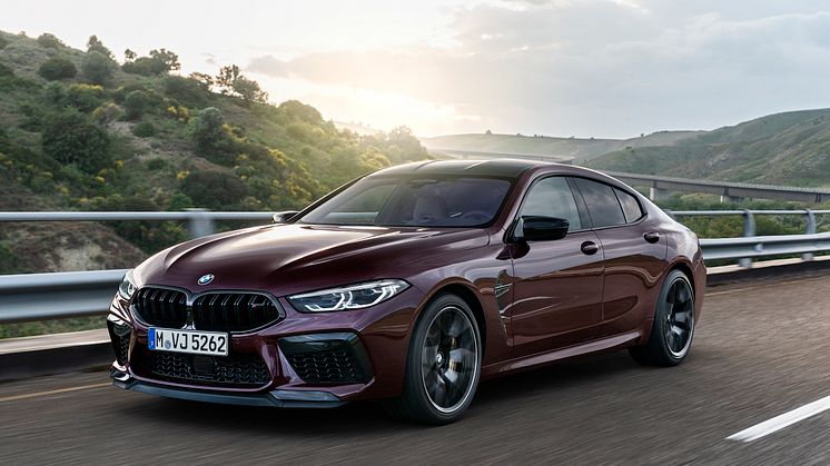 Helt nye BMW M8 Gran Coupe: Trekløveret er komplett