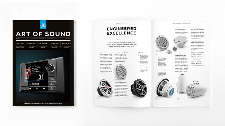 Web image - JL Audio Marine Europe - 2016 Brochure