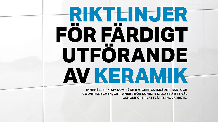 Riktlinjer för keramik 