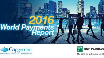 Rekordøkning av digitale betalingstransaksjoner ifølge World Payments Report 2016