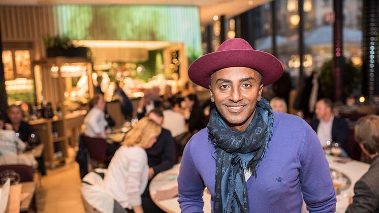 Den 12 juni bjuder Marcus Samuelsson på "Green Table Dinner" på Kitchen & Table Norrmalm