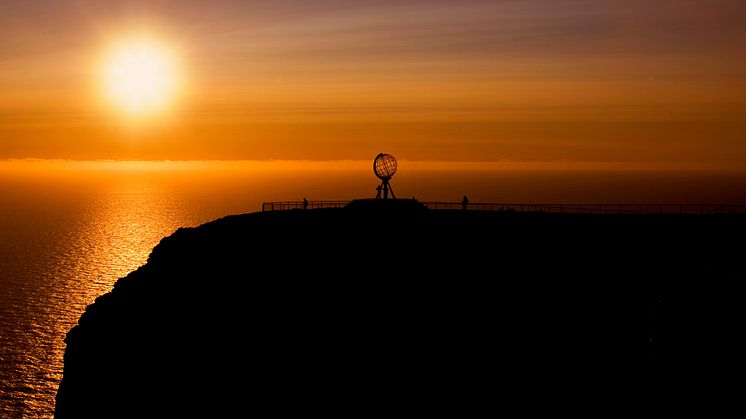 VIL UTVIKLE NORDKAPP: Hurtigruten vil skape flere arbeidsplasser og lokale verdier innen reiselivet langs norskekysten - blant annet med store investeringer på Nordkapp. Foto: ØRJAN BERTELSEN