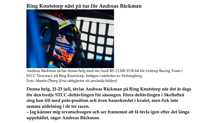 220720 SWE Pressrelease, STCC Knutstorp.pdf