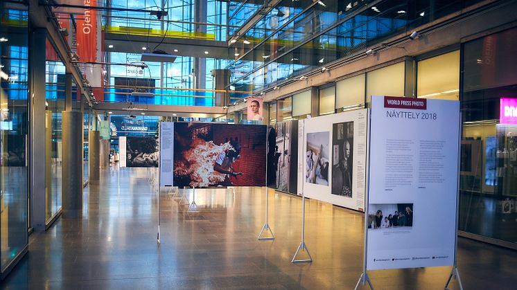 World Press Photo 2018 -näyttely, Sanomatalo, Helsinki