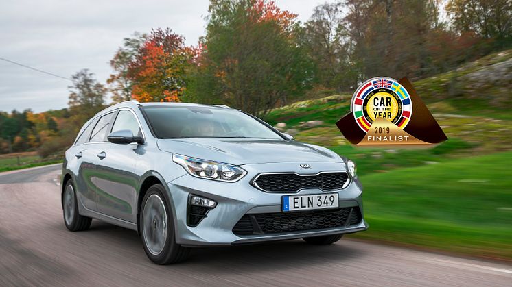 Kia Ceed finalist i ”Årets Bil 2019”