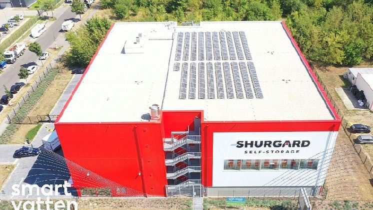 Shurgard lanserar Smartvatten i hela Europa