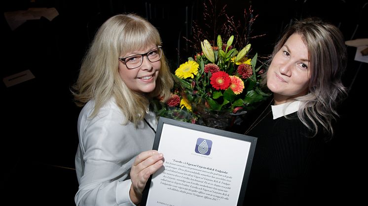 Lärjeåns Kök och Trädgårdar och Estrella vann Nyttigaste Affären år 2017. Foto: Björn OIsson