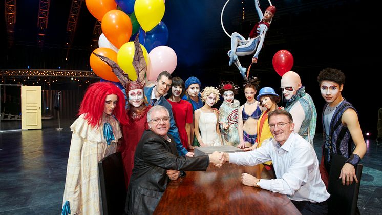DHL bliver logistikpartner for Cirque du Soleil