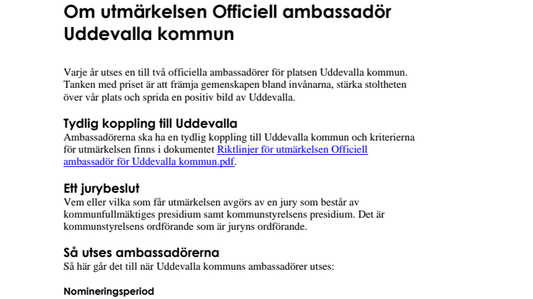 Fakta om utmärkelsen Officiell ambassadör Uddevalla kommun (003).pdf