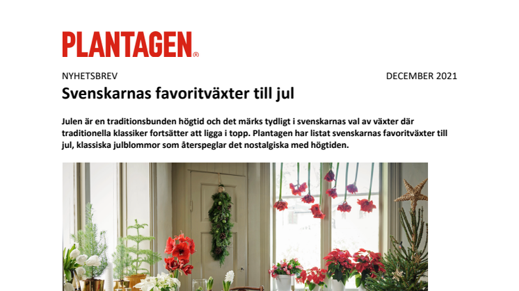 NYHETSBREV - Svenskarnas favoritväxter till jul.pdf