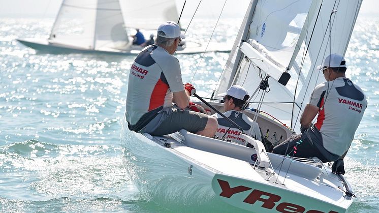 Hi-res image - YANMAR - YANMAR has revived its Dragon Class yacht racing team, YANMAR Racing