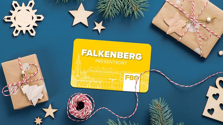 Fantastiska försäljningssiffror för Falkenbergs eget presentkort