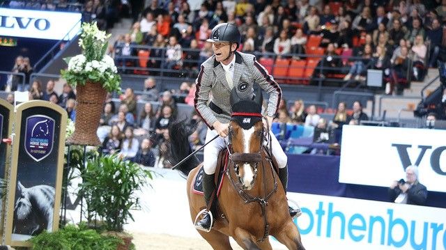 Peder Fredricson på Hansson WL vid Gothenburg Horse Show tidigare i år. Foto: Roland Thunholm