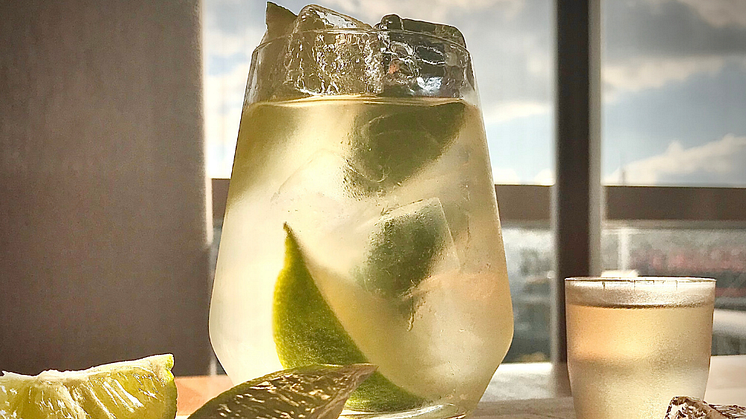 The Caprioska is a classic, refreshing cocktail made with vodka and lime