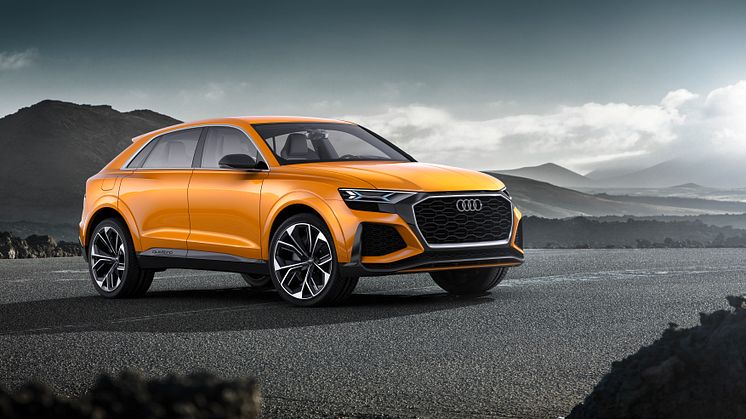 Audi Q8 sport concept (Krypton Orange)