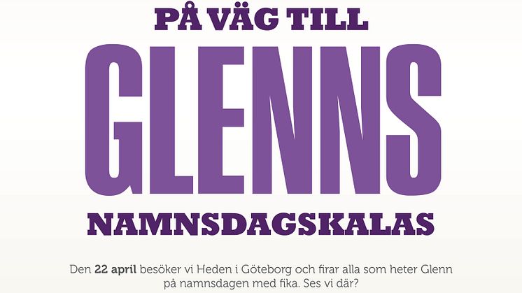 Glenns namnsdag