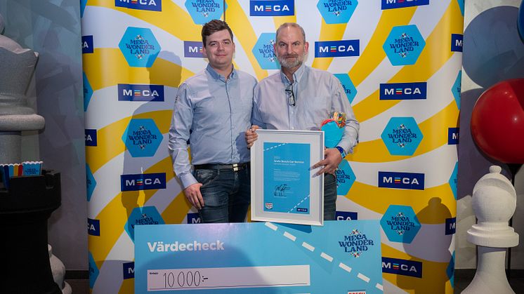Kenneths Bilteknik i Mullsjö vinner årets Bosch Car Service inom MECA regi 2022.