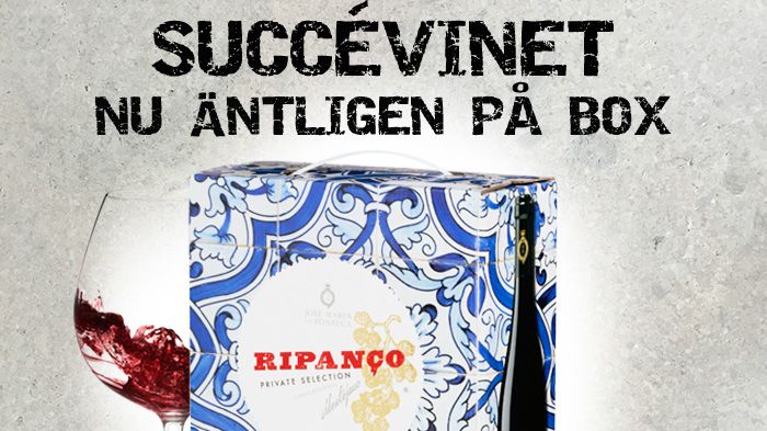 Succévinet Ripanço nu på box!