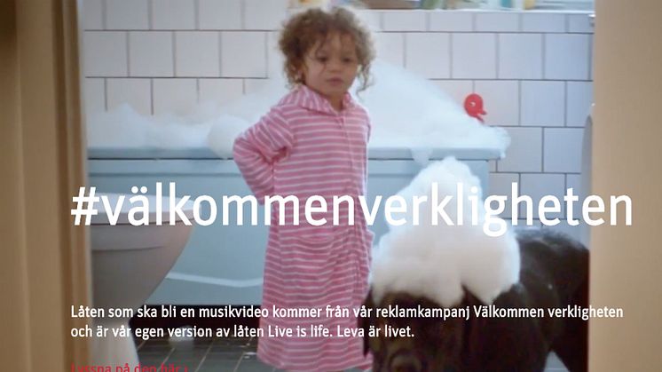 Live is life – succé för Riksbyggens kampanj ”Välkommen verkligheten”