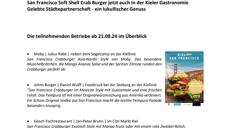 Kieler Gastronomie präsentiert den Crab Burger aus San Francisco.pdf