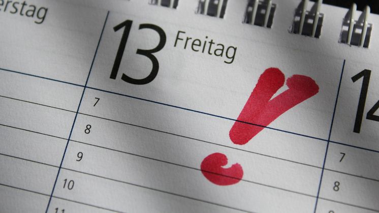 Entwarnung für Freitag, den 13.