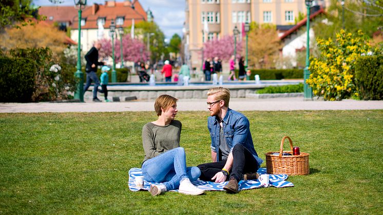 Linköping är en av platserna som slog besöksrekord i somras